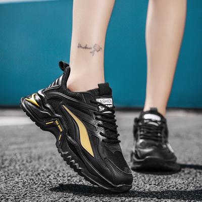 Fashion Couples Wear Thick-soled Casual Shoes Sports Daddy Shoes Trend Running Shoes Men Shoes.