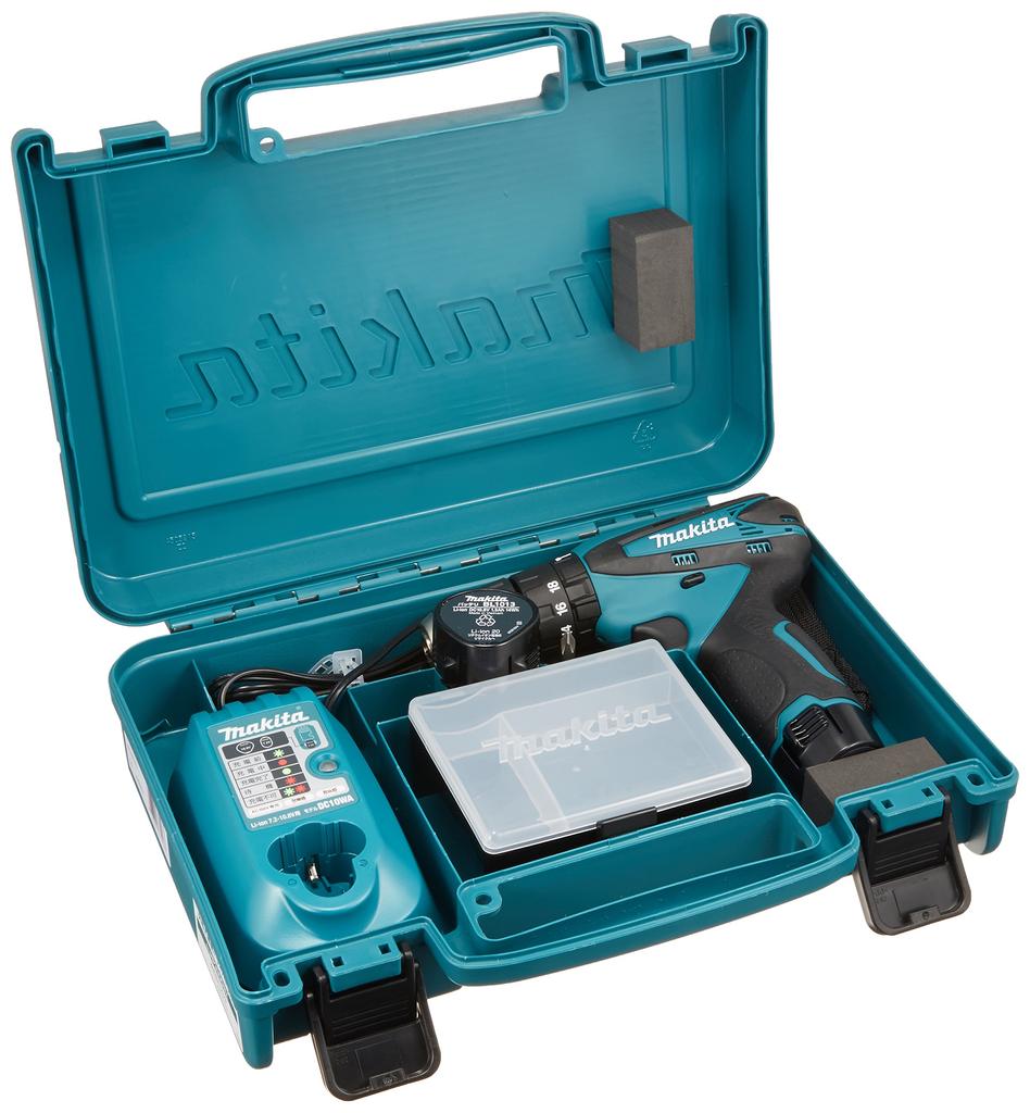 Makita Rechargeable Vibration Driver Drill with 2 HP330DWX 10.8V 1.3Ah