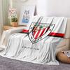 Athletic Club Flannel Blanket, High Quality Comfortable for All Seasons, Home Decor, Warmth and Comfort