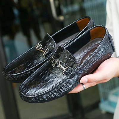 Herrenmode Freizeitschuhe Echtes Rindsleder Frühling Sommer Herren Slipper Schuhe Lässige Leder Herren Loafer Mokassins Übergröße 38-45