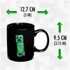 Mug - PALADONE - Minecraft Creeper - Porcelain/Ceramic/Stoneware - Green - Dishwasher Safe