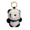 Animal Dolls Panda Furry KeyChain Imitation Mink Fur Mink Hair Keyrings  Bag Charm