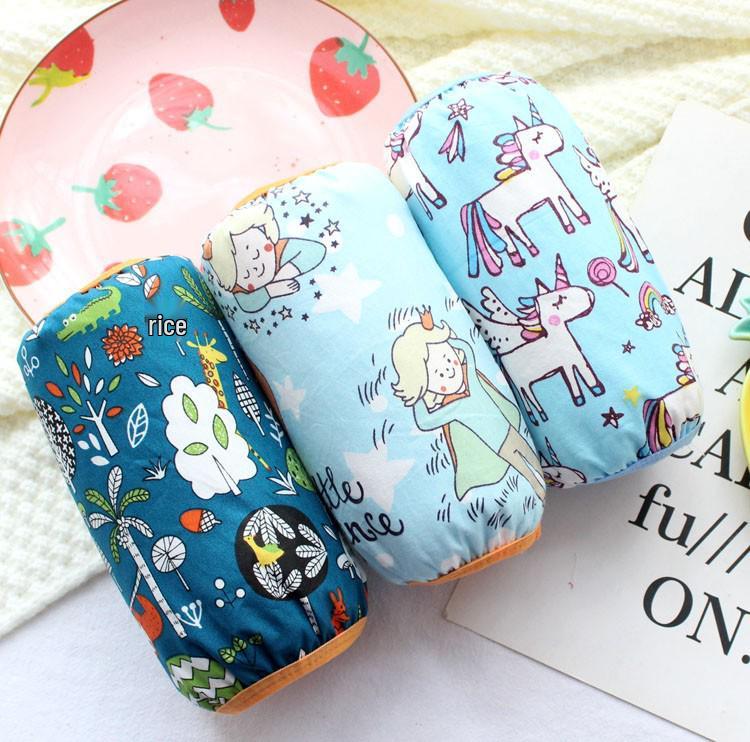 3 Pairs Baby Cotton Arm Sleeves - Stain-Resistant & Waterproof Cartoon Design for Autumn/Winter