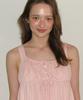 Ronron Milky Tie Shirring Sleeveless Dress Soft Pink