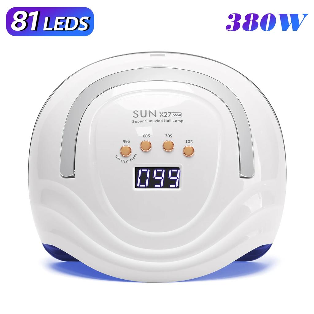 57 LEDs Nail Drying Lamp UV LED Lamp for nails 114W Nail Dryer with 4 Timer Settings Manicure Lamp UV Light Cabin Nail Tools