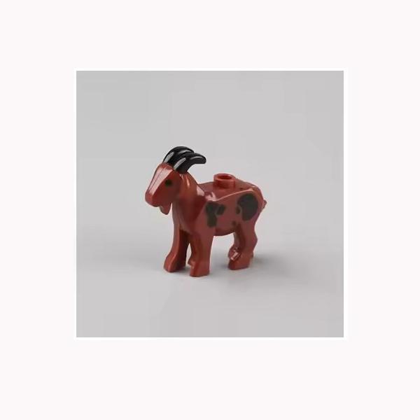 MOC Building Blocks City Farm Animals Small Particles Bricks Accessories Figures DIY Toys GIfts Swan Pig Cat Dog Zoo Duck Goat