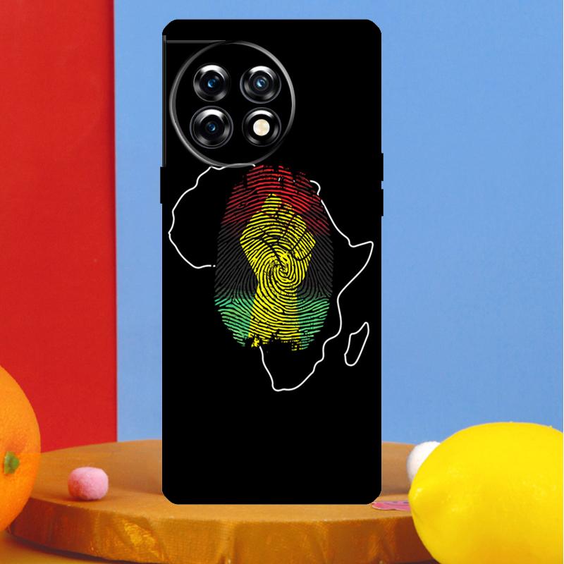 Africa Map Geogra Cover For OnePlus Nord CE 4 2 3 Lite N30 N10 N20 OnePlus 13R 13 12 12R 11 10 Pro 10T 8T Case