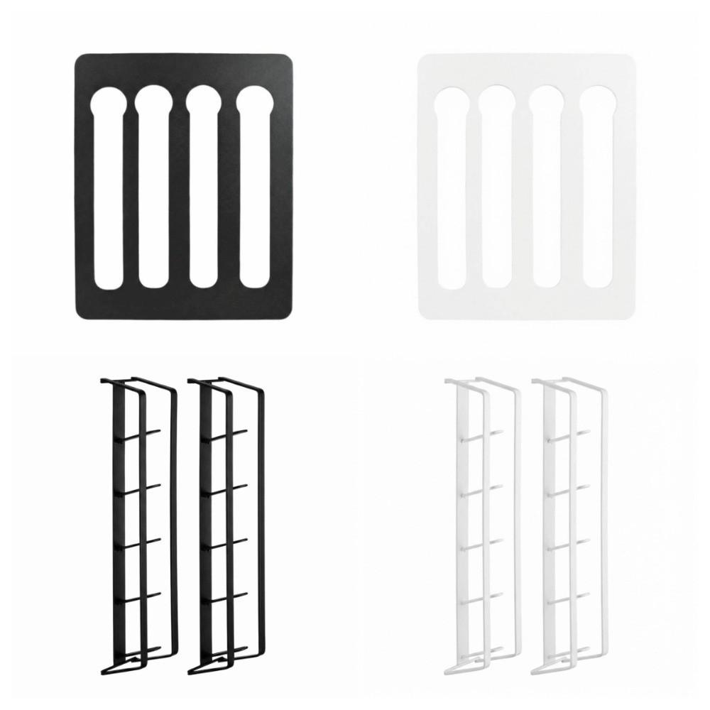 Punch-free Design Coffee Capsule Rack Slide Rail Wall-mounted Rack  Home Coffee Station