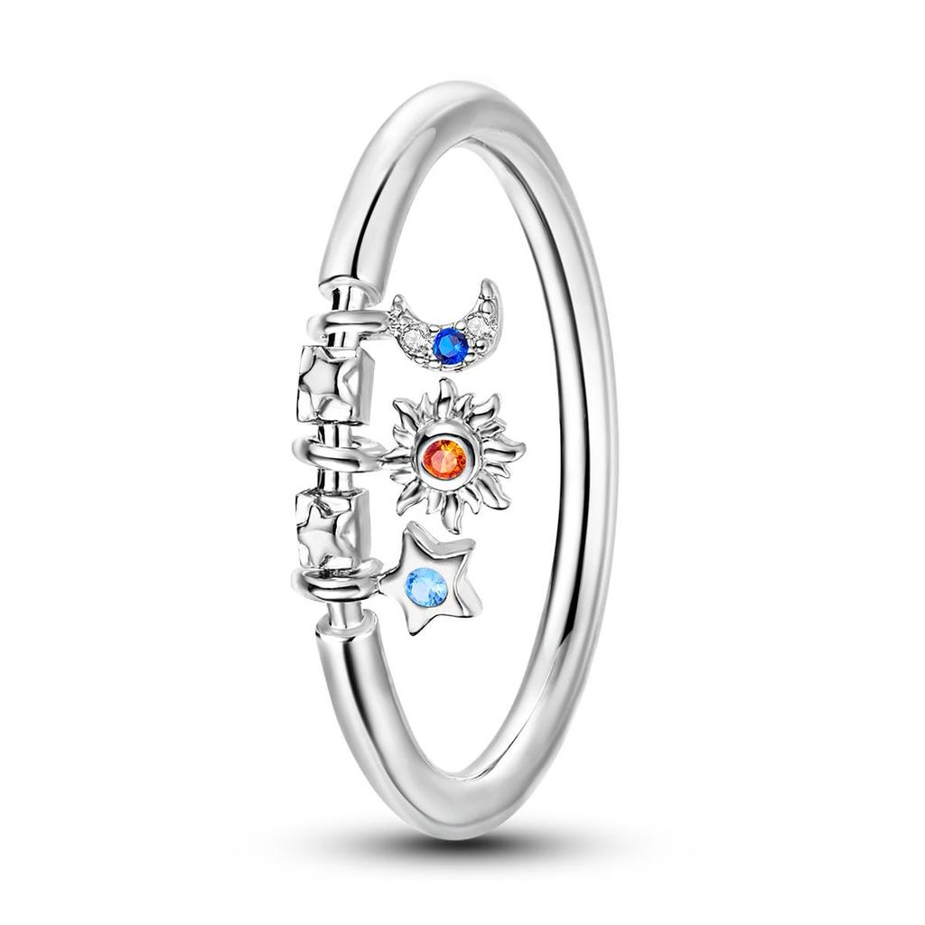 925 Silver Ring Firefly Heat Sar Original Finger Ring For Woman Jewelry Anniversary Gift