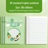 Primary School English Workbook for Ages 3-6 - Thick 16k Pages, Cartoon Cover