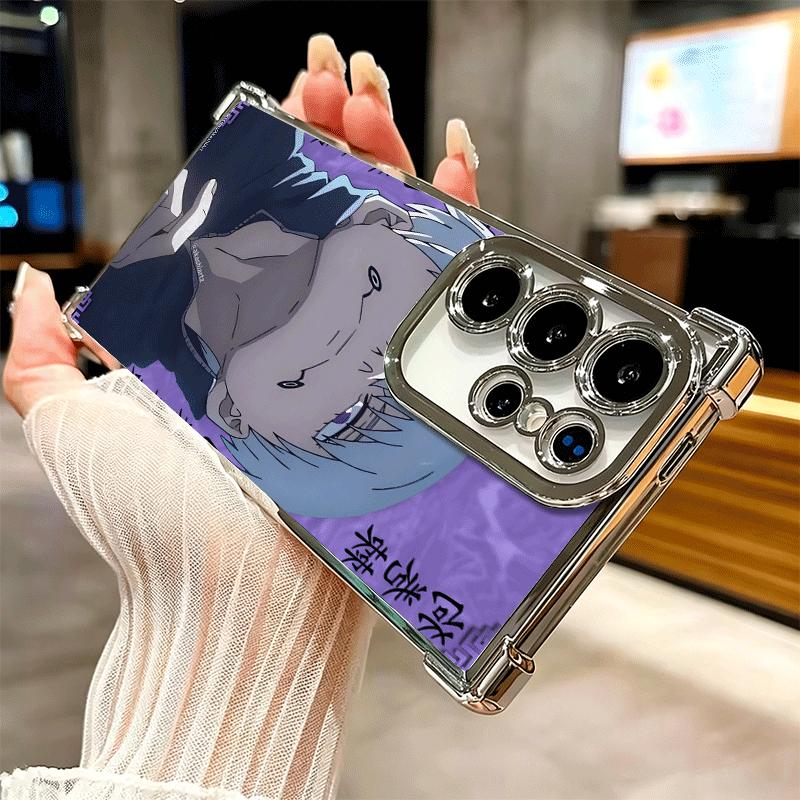 Anime Inumaki Toge JUJUSU Soft Phone Case For Samsung Galaxy S26 Ultra S25 Edge S24 FE S23 Plus S22 S21 + S20 Plating Anti-Fall