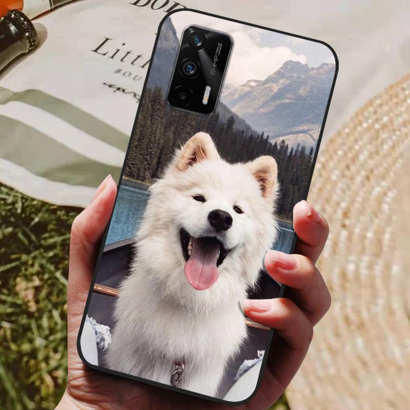 Für Realme Q3 Pro 5G Hülle Wolf Cartoon Silikon Weiche TPU Rückseite Für Realme Q3 Pro 5G Handyhüllen Realme Q3Pro 5G Fundas Coque