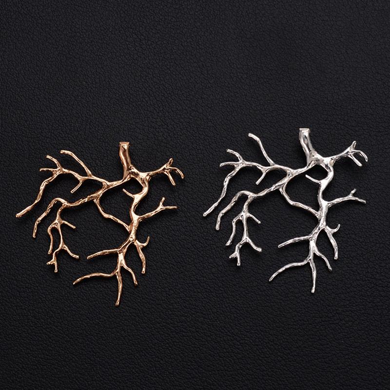 Tree Branch Base Necklace Pendants For Cameo Diy Jewelry Making Accessories