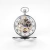 Custom Made 316L Stainless Steel Automatic Black Pocket Watches From Watch Factory