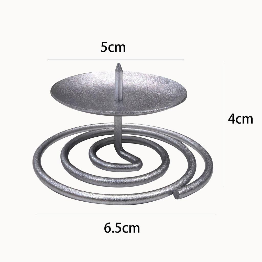 Retro European Metal Candle Holder for Weddings, Birthdays, and Romantic Dinners