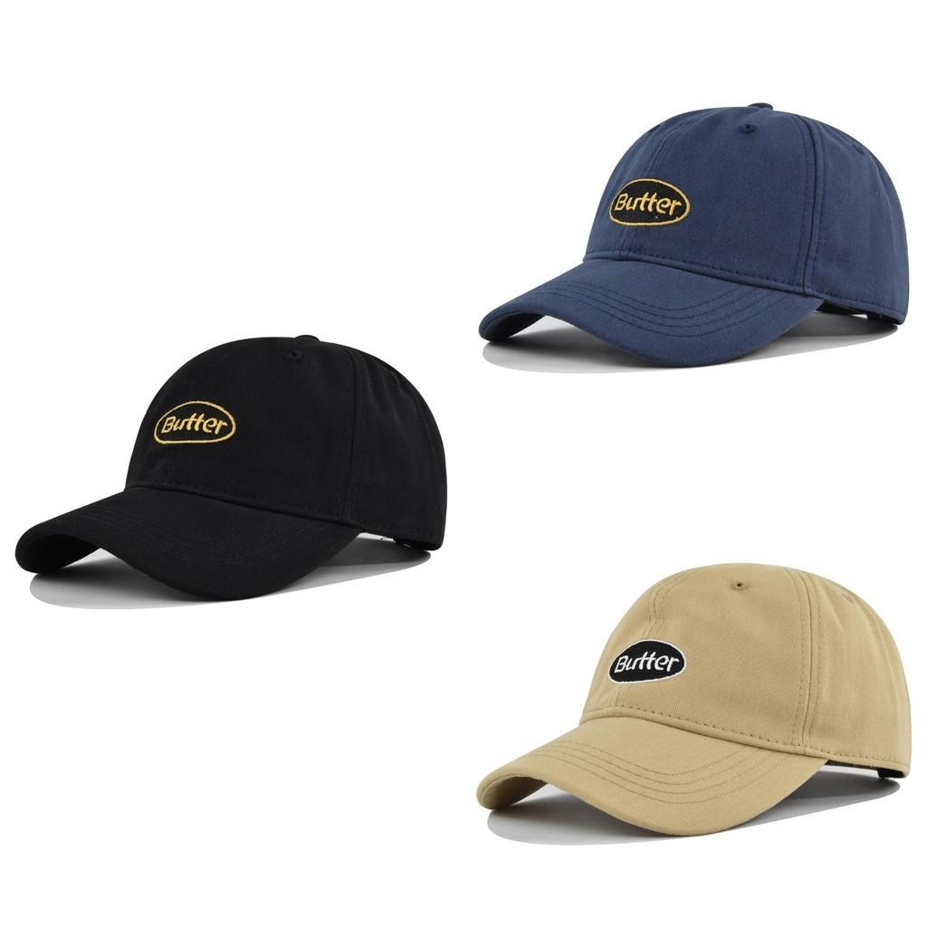 Cap Butter Baseball Letter Embroidered Duckbill Cap Sunshade Hat Cotton Material