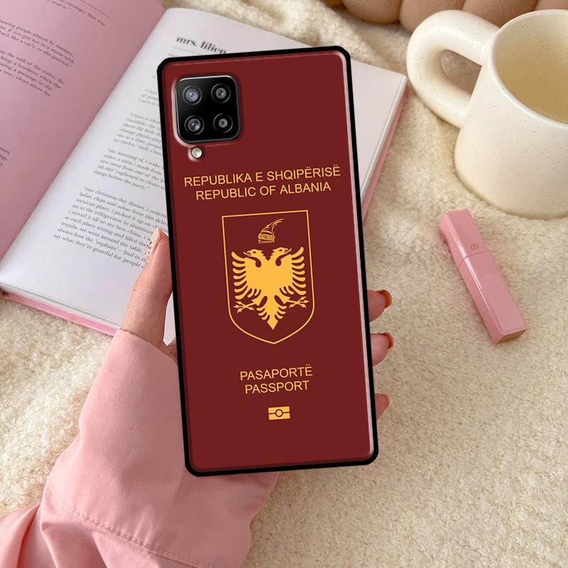 

Albanian Flag Eagle For Samsung Galaxy A55 A35 A15 A32 A12 A22 A52 A54 A34 A14 A56 A36 A26 A16 A13 A53 A06 Case Samsung A54 5G