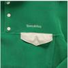 Sporty   Rich Qz741ve Kelly Cream Serif  Serif  Logo Button Polar Fleece Public Sweatshirt