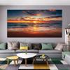 Sunset Sea Beach Landscape Canvas Poster Wall Art Canvas Painting Wall PicturePicture For Living Room Home Decor