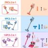 Kids Vacuum Cleaner Toy Realistic Pretend Play for Toddlers To Learn Cleaning Housekeeping Educational Toys for Boys Girls Gifts