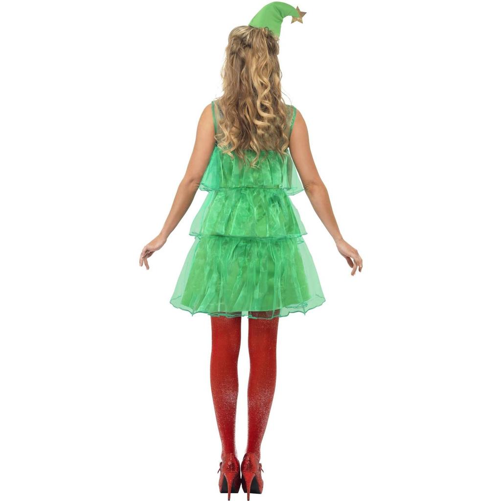 Smiffys Womens/Ladies Christmas Tree Tutu Costume