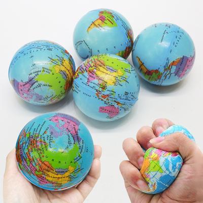 Funny Squeeze Toys Stress Relief PU Foam Squeeze Ball Hand Wrist Exercise Sponge Toys For Kids Adults Child Creative Gifts
