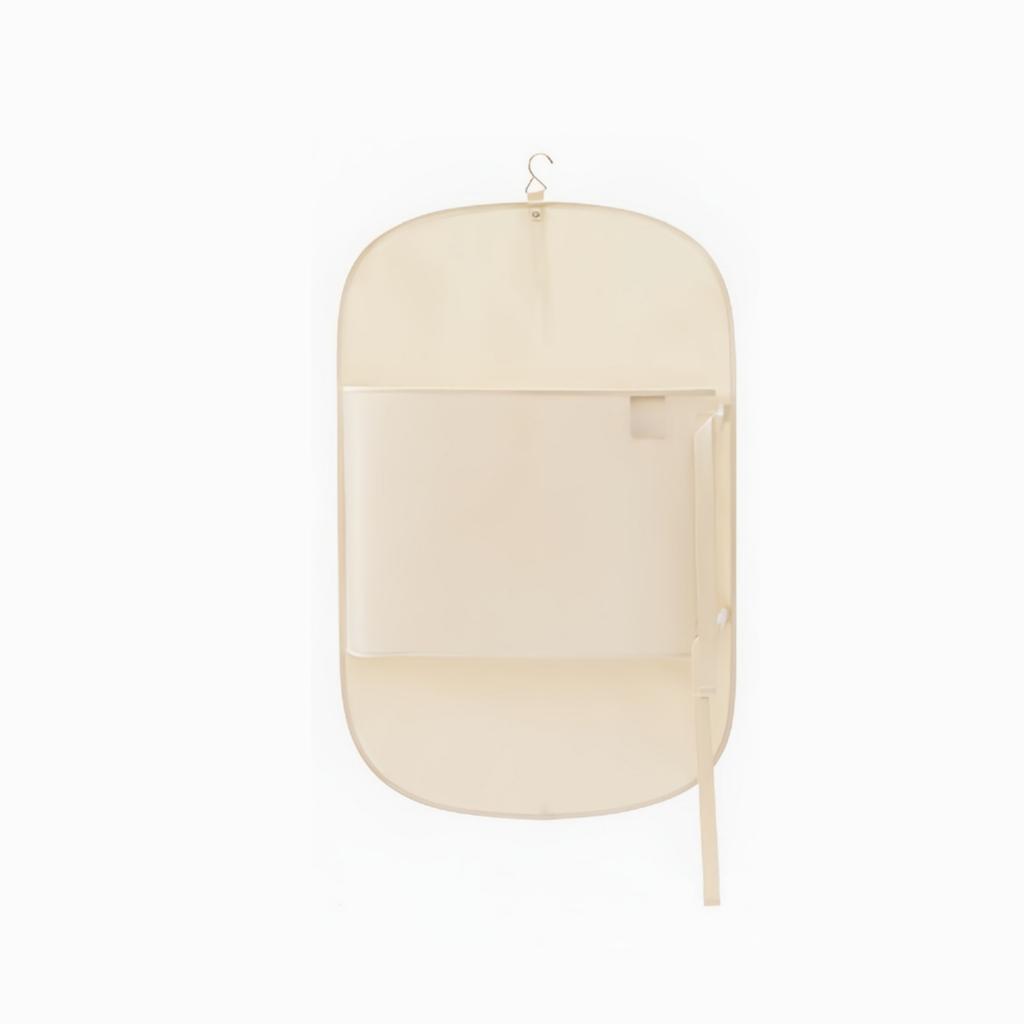 Wardrobe Compression Hanging Bag Lazy Storage Board Space-Saving Clothing Organizer for Winter Clothes with Buckle