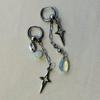 Cute Polaris Pendant Earrings Y2K Gothic Earrings Stainless Steel Dangle Earrings Gifts