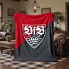Coperta in Pile a Tema VfB Stuttgart Morbida e Accogliente Coperta in Peluche per Camera da Letto Divano Viaggio