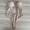 Sling Bra Transparent Bodysuit with Detachable Straps - Evening Shaper Corset Lingerie