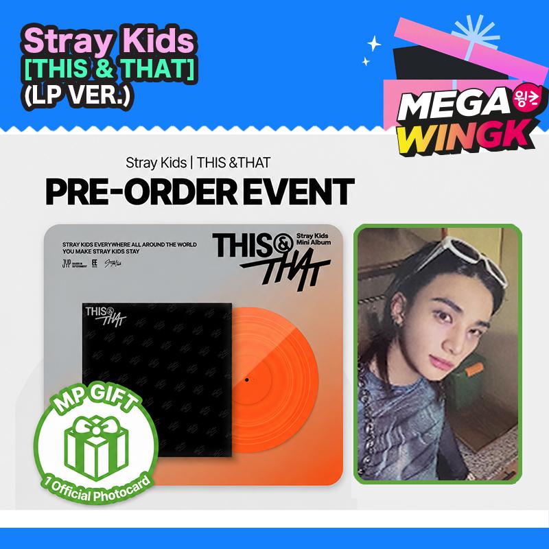 Stray Kids THIS & THAT LP Ver. – Korean Chart [MUSICPLANT POB / Member Select]