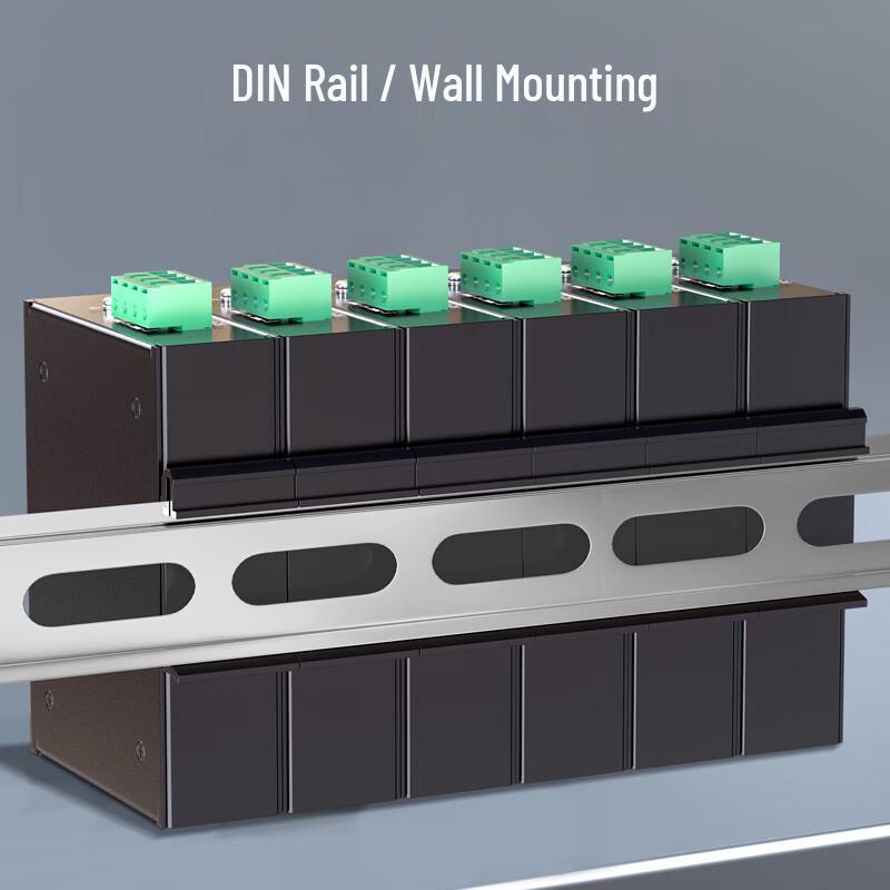 HAILE Industrial Gigabit Fiber Optic Transceiver Set