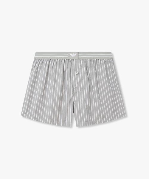

[Emporio Armani Underwear] Мужские плавки с смелой полоской и нашивкой-орлом 0816112090 [Отправлено из Кореи] 100% Оригинал Melange Grey - S