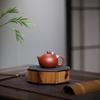 Yixing Handmade Purple Clay Teapot, Raw Ore,Small-Capacity Xishi 100cc Mini Kung Fu Tea Set