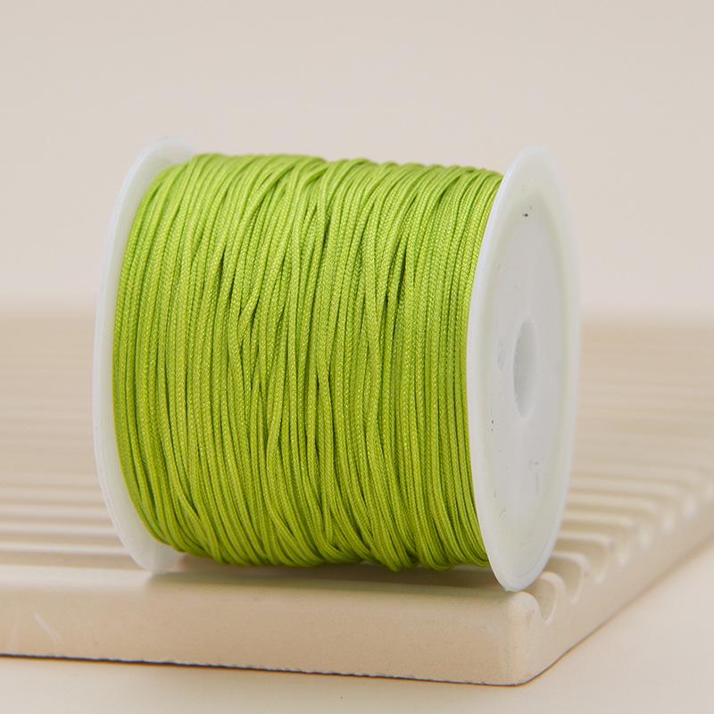 Jade Wire No. 72: 0.8mm Braided Rope for Handmade Jewelry, Bracelets & Pendants