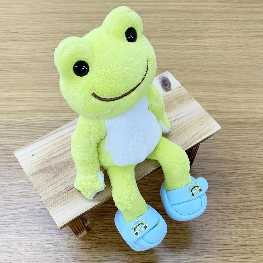 Pickles the Frog Plush Costume Dress-Up Room Shoes Strap Shoes Blue for Bean Dolls PZ43959-51