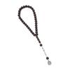 Middle Eastern 33-Bead Handheld Rosary Bracelet, 12mm, for Men and Women