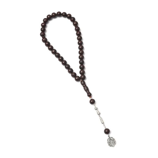 Middle Eastern 33-Bead Handheld Rosary Bracelet, 12mm, for Men and Women