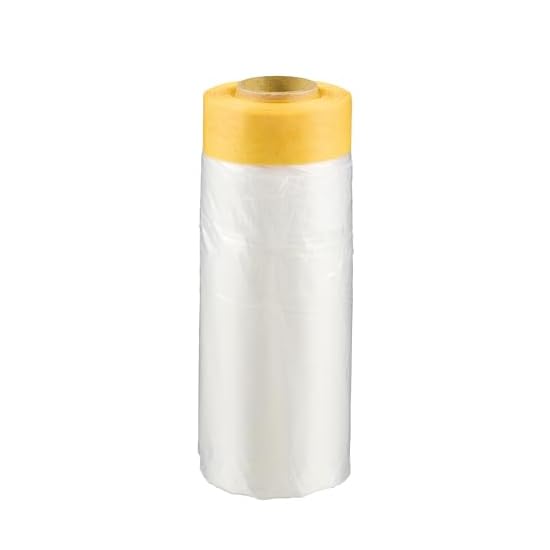 Yamato Easy Cleanup Expandable Sheet Masking Tape Yellow KKH-YE