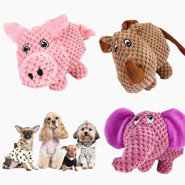 Jucărie Amuzantă de Durabilitate pentru Mestecat Molar Animal de Companie Câine Pisică Pluș Sunet Scârțâitor Jucării