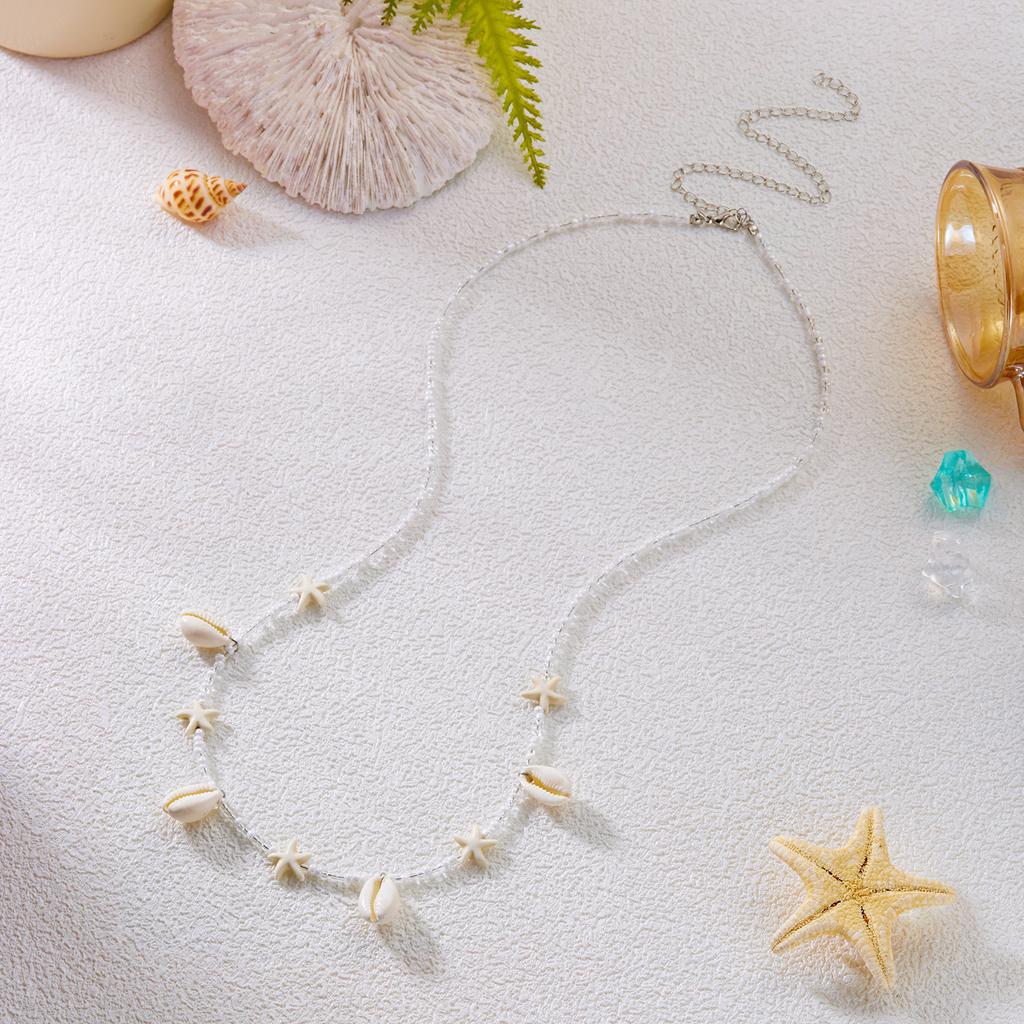 Klassische bunte Reiskörner Muschel Taillenkette für Frauen Handgewebte Bohemian Seestern Bauchkette Sommer Strand Körper Schmuck