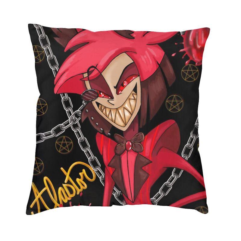 Helluva Animated Web Movie Cushion Cover 40x40cm Decoration 3D Printing Throw Pillow for Car Doublesided