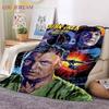 Coperta stampata Star Trek Coperta morbida in flanella Copertura per divano, poltrona di casa Coperte per giovani, bambini Viaggio Peluche Caldo Coperta copriletto