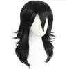 Anime My Boku no Hero Academia Shouta Aizawa Lange gewellte schwarze hitzebeständige Cosplay-Perücke