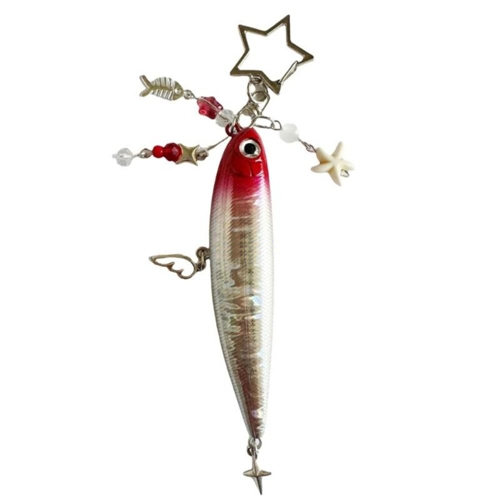 Simulation Fish Pendant Ocean Animal Bionic Fish Keychain Fashion Fish Keychain  Men Women
