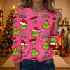 Women's Fashion Casual Long Sleeve Crewneck Graphic Print Top for Everyday Casual Wear