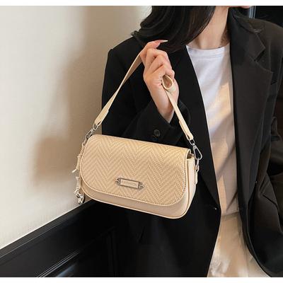Nischenhandtasche, Damen neue Schulter-Umhängetasche, hochwertige Mode kleine quadratische Tasche, Achseltasche.