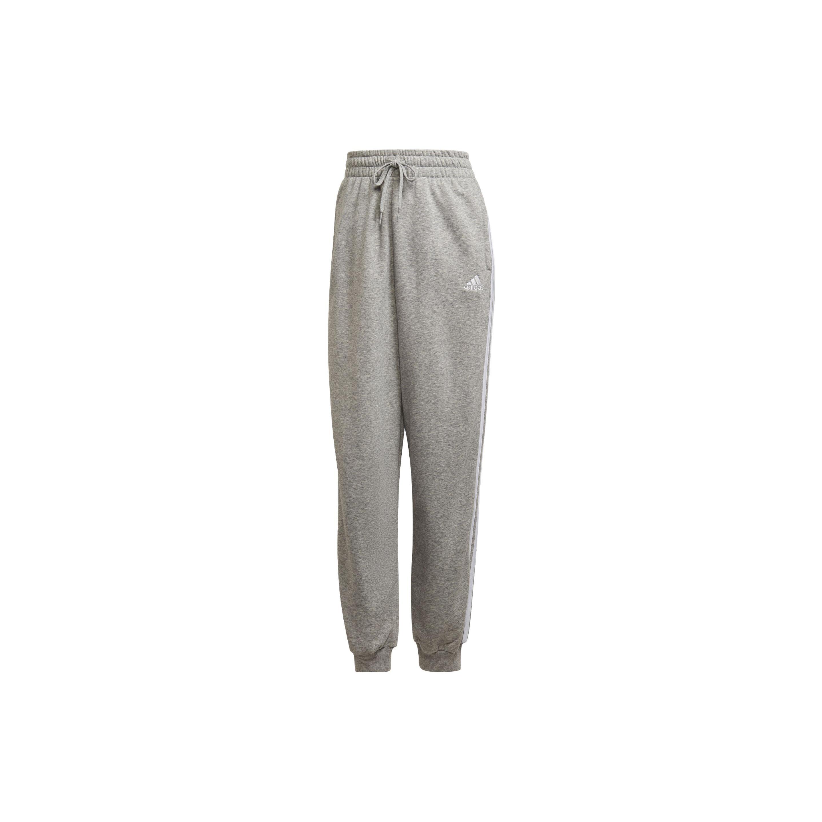 (WMNS) adidas originals Essentials Studio Lounge 3-Stripes Pants Grey Women s HD4304 XXL