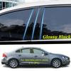 For Volvo S60/S60L 2013-2024/S90 2016- Car PC Material Pillar Post Cover Door Trim Window Molding Sticker Plate Accessories