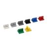 10 Peças 41682 Suporte Duplo Centralizado Parede Bloco 1x2-2x2 Cor Moc Acessórios Compatível com Tijolo DIY Brinquedos Infantis
